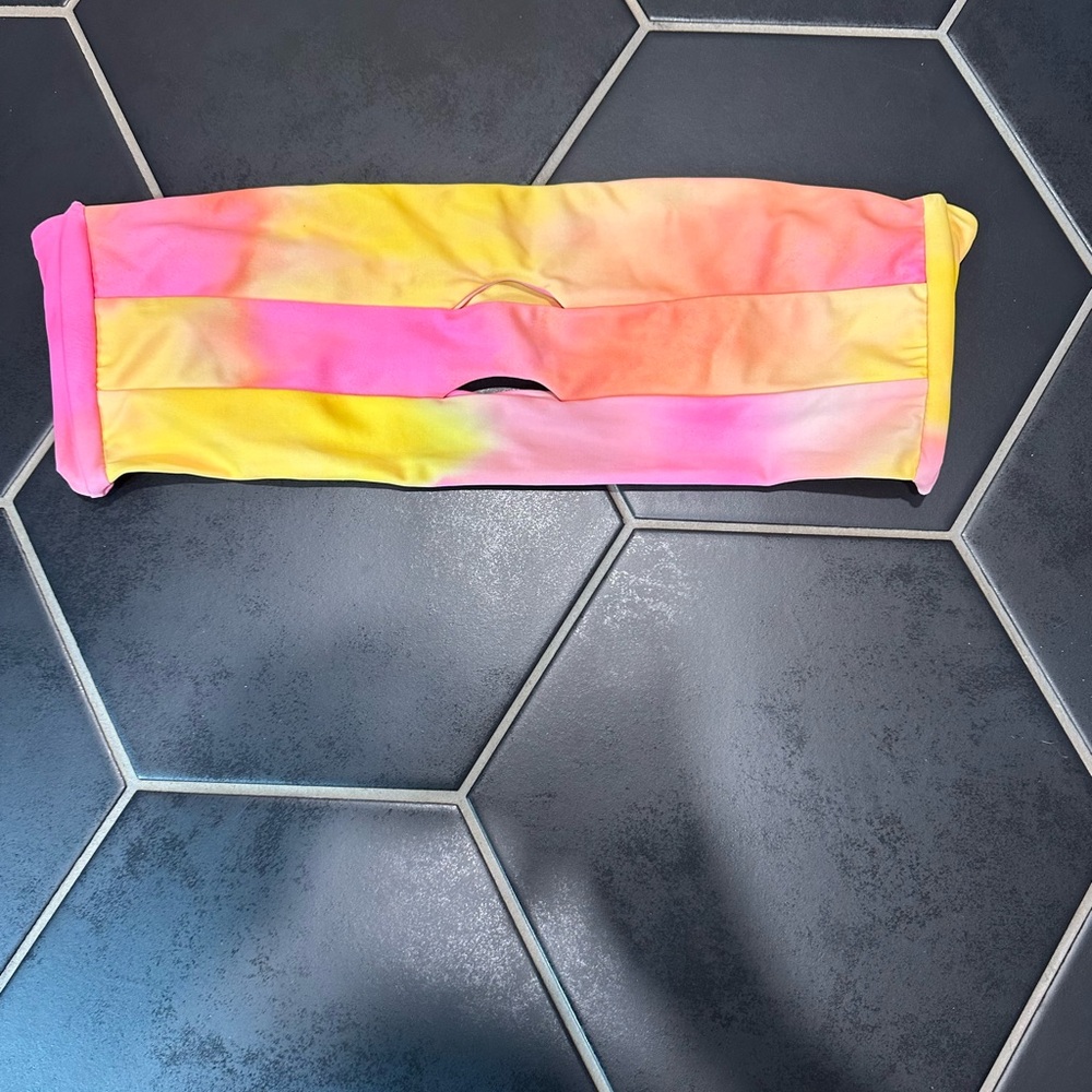 Bandeau swim top